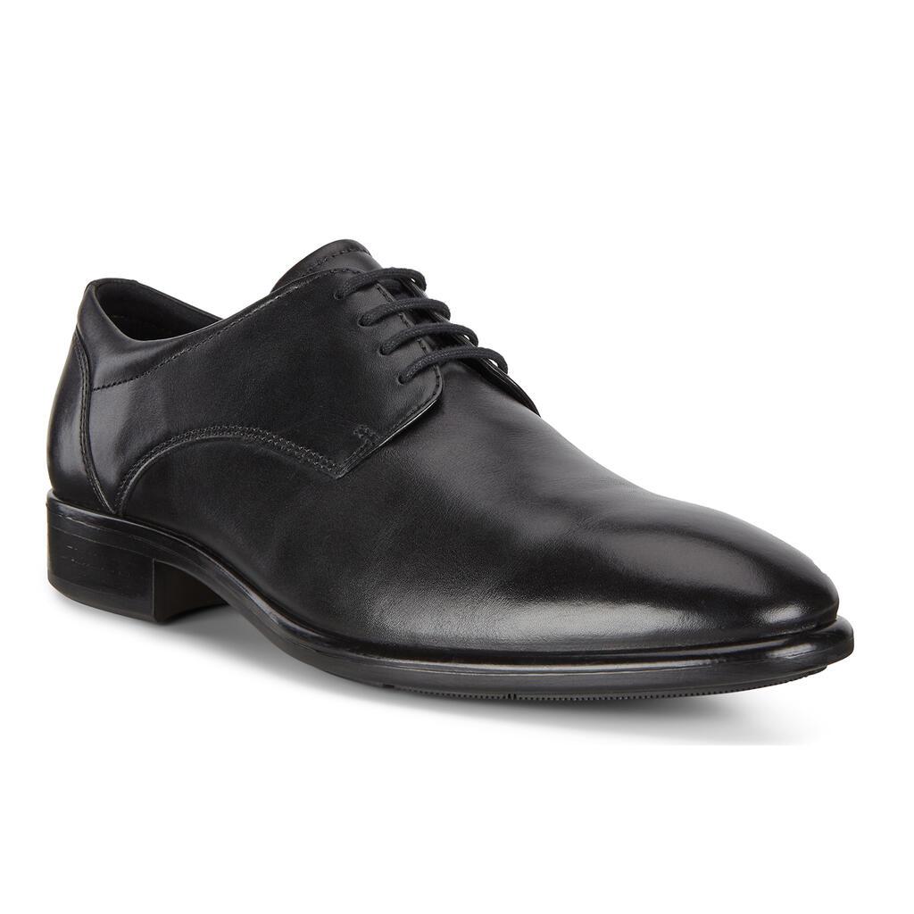 Chaussures Derby Ecco Citytray Traditional Homme Noir 4723-KFSGU